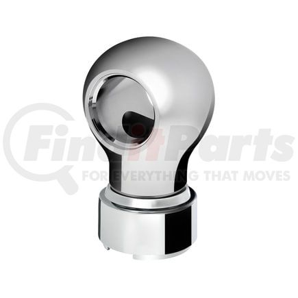 United Pacific 71159 Gearshift Knob - Charlotte Sttyle, Chrome Finish, Thread-On