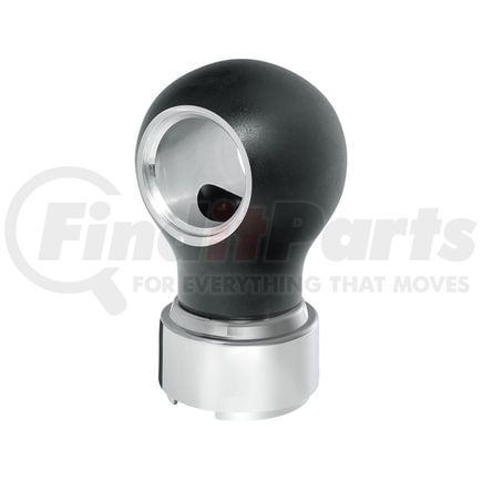 United Pacific 71161 Gearshift Knob - Charlotte Sttyle, Matte Black Finish, Thread-On