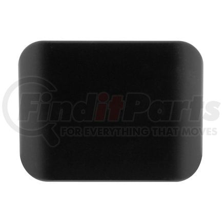 United Pacific 77008 Matte Black Plastic Hitch Cover For 2" x 2" Trailer Hitch Receivers
