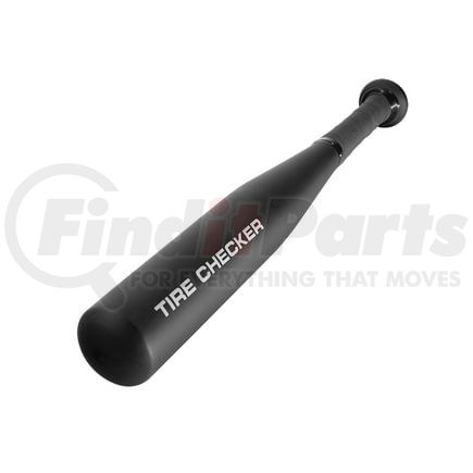 United Pacific 90056 Tire Checker Bat - 17 in. Length, Aluminum, Matte Black