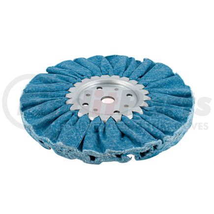 United Pacific 90082 Buffing Wheel - 8" Blue Treated Airway Buff, 5/8" & 1/2" Arbor