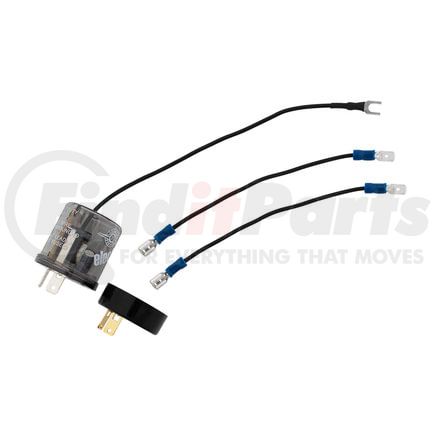 United Pacific 90649 Turn Signal Flasher - LED, with Reverse Polarity Base and Extension Wires