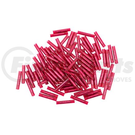 United Pacific 98001 Butt Connector - 100 Pieces, Nylon, 22-18 AWG