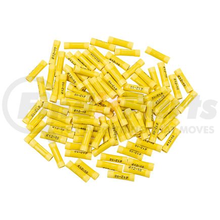 United Pacific 98005 Butt Connector - 100 Pieces, Vinyl, 12-10 AWG