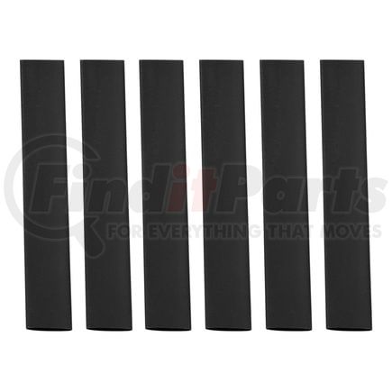 United Pacific 98018 Heat Shrink Tubing - 4" Long, 3/8", Black