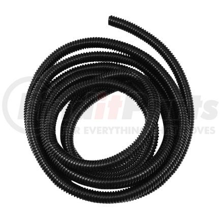 United Pacific 98029 Tubing - 10 ft., 1/2" ID, Black, Flex Guard, Convulated Split Seam