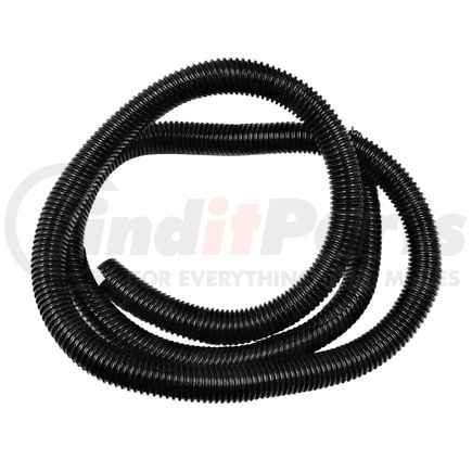 United Pacific 98031 Tubing - 5 ft., 1/2" ID, Black, Flex Guard, Convulated Split Seam