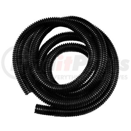 United Pacific 98030 Tubing - 7 ft., 1/2" ID, Black, Flex Guard, Convulated Split Seam