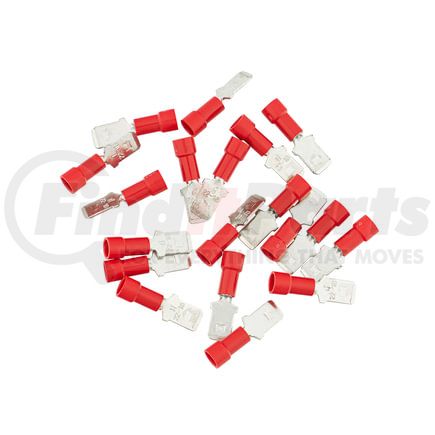 United Pacific 98036 Male Disconnect Terminal - PVC, Vinyl, 22-18 AWG, .250 Tab