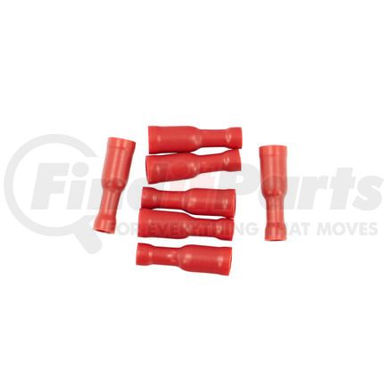 United Pacific 98038 Female Terminal - 7 Pieces, Vinyl, .157 Dia., 22-18 AWG