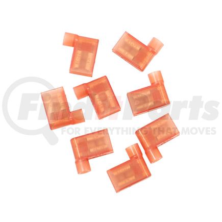 United Pacific 98049 Flag Terminal - 8 Pieces, Nylon, 22-18 AWG, .250 Tab