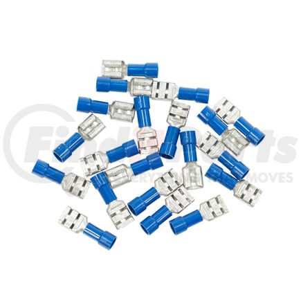 United Pacific 98055 Female Disconnect Terminal - 20 Pieces, Vinyl, 16-14 AWG, .250 Tab