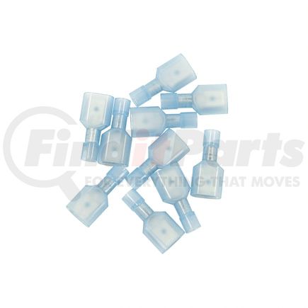 United Pacific 98058 Male Disconnect Terminal - 10 Pieces, FI Nylon, 16-14 AWG, .250 Tab