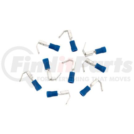United Pacific 98071 Multi-Purpose Wiring Terminal - 9 Pieces, Vinyl, 16-14 AWG .250 Tab, Piggyback Type