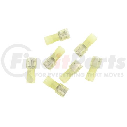 United Pacific 98076 Female Disconnect Terminal - 7 Pieces, FI Nylon, 12-10 AWG, .250 Tab