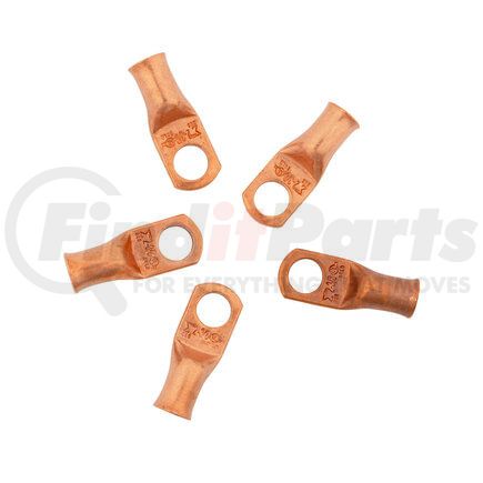United Pacific 98094 Electrical Wiring Lug - 2 AWG 3/8" Stud Seamless, Tubular, Copper