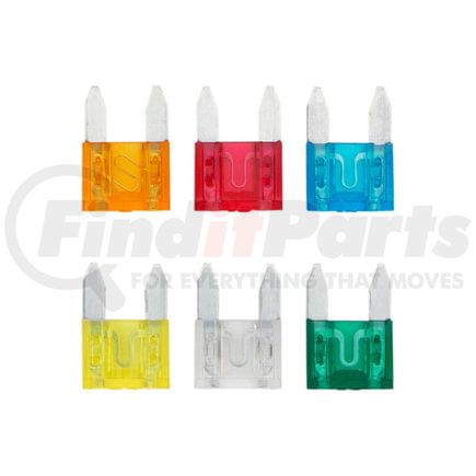 United Pacific 98112 Fuse Kit - Mini, 5,10,15,20,25,30 AMP