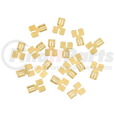 United Pacific 98115 Fuse Power Tap - 16 Pieces, 0.250 Tab FM to Double M Flat Adapter