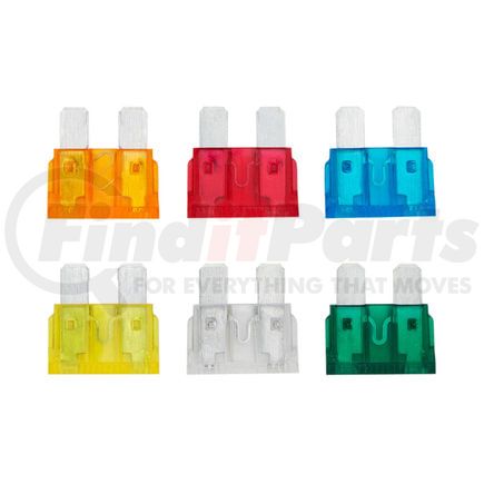 United Pacific 98114 Fuse Kit - ATC/ATO, 5,10,15,20,25,30 AMP