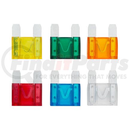United Pacific 98121 Fuse Kit - Maxi 20,30,40,50,60,80 AMP
