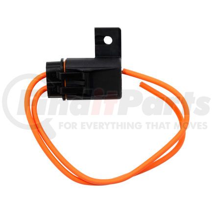 United Pacific 98127 Fuse Holder - In-Line, HD ATC/ATO, Waterproof, with 8" 12 AWG Orange GXL Leads