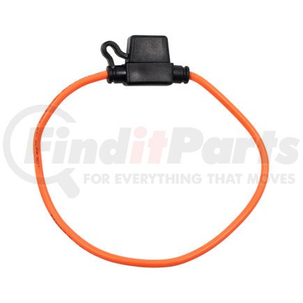 United Pacific 98133 Fuse Holder - Mini Water Tight, 12 AWG up to 30 AMP with Protective Cap