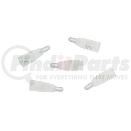 United Pacific 98134 Multi-Purpose Wire Connector - Clear with Blue Dash, 22-14 AWG, CS Closed-End, Heat Shrink