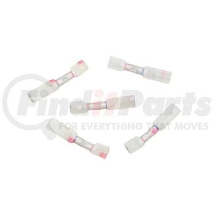 United Pacific 98137 Multi-Purpose Wire Connector - Clear with Red Dash, CS Heat Shrink, 20-18 to 16-14 AWG