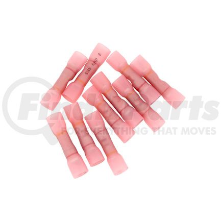 United Pacific 98145 Butt Connector - 10 Pieces, Pink, 12-10 to 8 AWG, CS Heat Shriink Step-Down