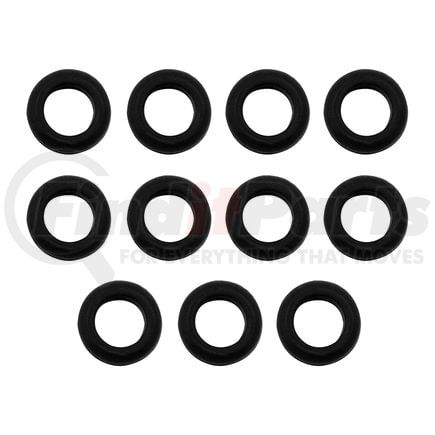 United Pacific 98246 Multi-Purpose Grommet - 1/2" dia. Mounting Hole, 11/16" ID, Black, Vinyl