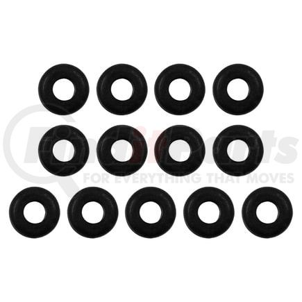 United Pacific 98245 Multi-Purpose Grommet - 3/8" dia. Mounting Hole, Black, Vinyl