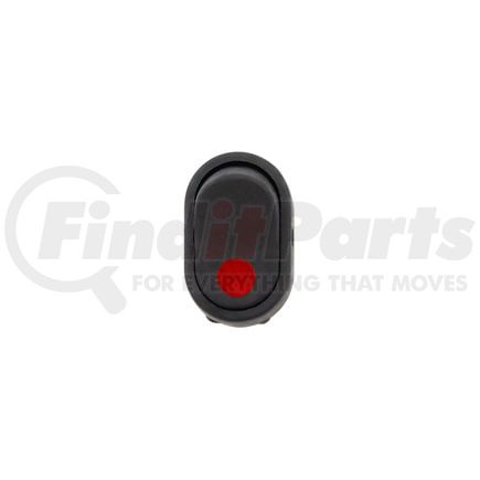 United Pacific 98303 Rocker Switch - Red, Illuminated, Oval, 12V, 16 AMP, 1/2" Dia., On/Off