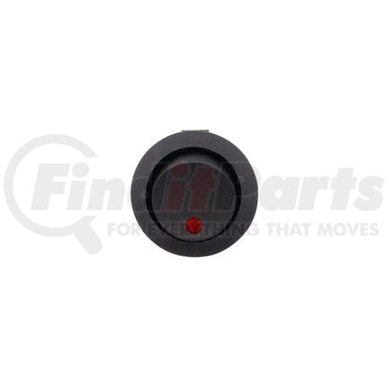 United Pacific 98304 Rocker Switch - Red, LED, Round, 12V, 10 AMP, 1/2" Dia., On/Off