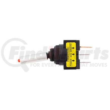 United Pacific 98311 Toggle Switch - Red, LED, 12V, 15 AMP, On/Off, S.P.S.T.