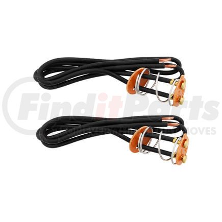 United Pacific 98323 License Plate Light Socket - 2-Wire, Double Contact, Universal, with Fiber Washer and Spring