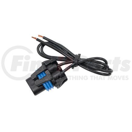 United Pacific 98340 Headlight Connector - 2-Wire, Universal, for Halogen High Beam Bulb