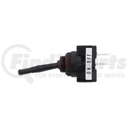 United Pacific 98355 Toggle Switch - Black, Non-Illuminated, 20 AMP, 12V, Momentary On/Off, S.P.S.T.