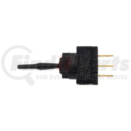 United Pacific 98356 Toggle Switch - Black, Non-Illuminated, 20 AMP, 12V, On/Off/On, S.P.D.T.