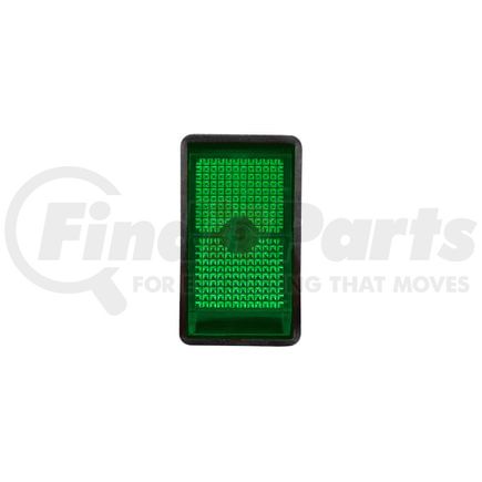 United Pacific 98359 Rocker Switch - Green, Illuminated, Jumbo, 12V, 16 AMP, On/Off, S.P.S.T.