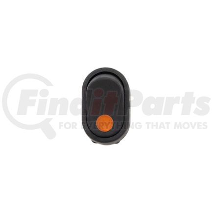 United Pacific 98364 Rocker Switch - Amber, Illuminated, Oval, 12V, 16 AMP, 1/2" Dia., On/Off