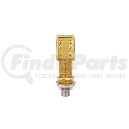 United Pacific 98382 Starter Switch - 10 AMP, 12V, All Brass, with Nickel Plate, with 5/8" Stem
