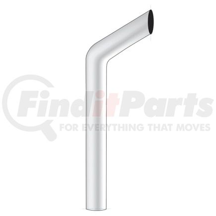 United Pacific B1-5-060 Exhaust Stack Pipe - 5", Bull, Plain Bottom, 60" L