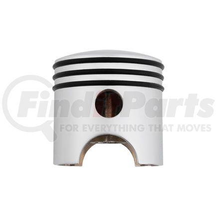 United Pacific 70167 Piston Style Gearshift Knob - Chrome Plate, 1/2 in.-13, Thread-On