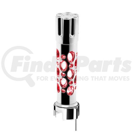 United Pacific 70725 Manual Transmission Shift Knob - Gearshift Knob, Chrome, "Austin" 13/15/18 Speed Gun Cylinder