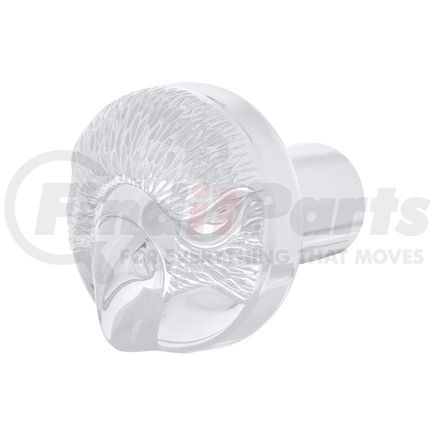 United Pacific 71049 Air Brake Valve Control Knob - Zinc Die-Cast, Eagle Design, Pearl White