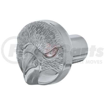 United Pacific 71048 Air Brake Valve Control Knob - Zinc Die-Cast, Eagle Design, Liquid Silver