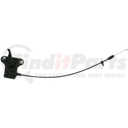 Dorman 912-552 Hood Release Cable Assembly - 1.2mm, Metal, Sphere/Cylinder, With Handle