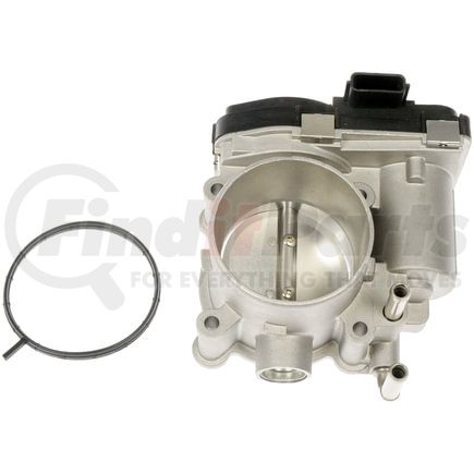 Dorman 977-237 Electronic Throttle Body - Non Adjustable, 72mm, Male/Pin, Gas