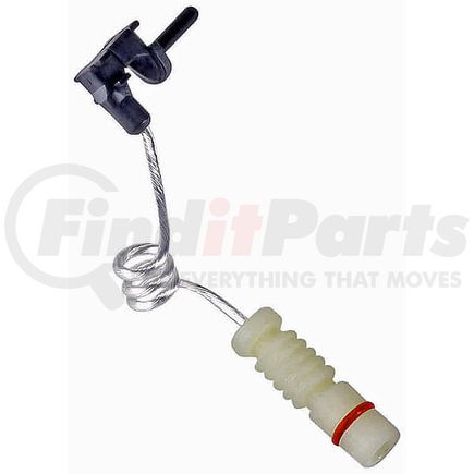 Dorman BW1016 Disc Brake Pad Wear Sensor - White Female Connector, Oval, Pin Terminal