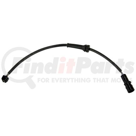 Dorman BW1175 Disc Brake Pad Wear Sensor - Black Female Connector, Oval, Pin Terminal